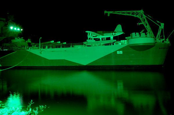 Battleship North Carolina becomes Ghost Ship