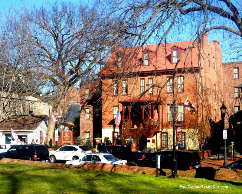 The Calvert House historic Inn dating from 1776.