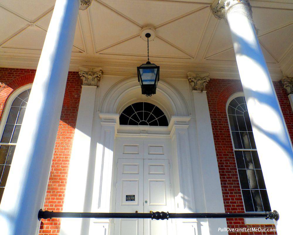 The door to the state capital.