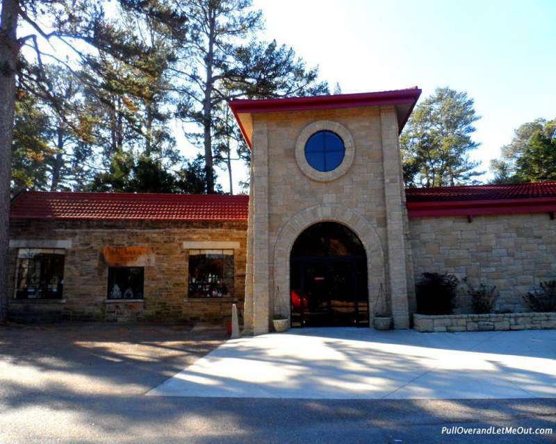 Visitor Center at Ave Maria Grotto in Cullman, Alabama