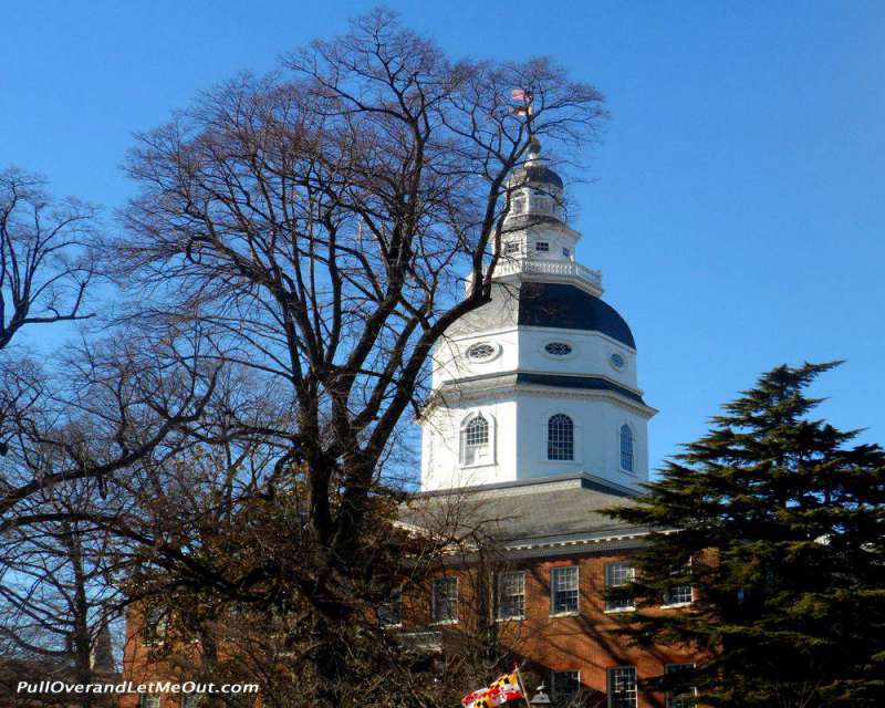 The Capital dome is a renowned part of the Annapolis sky line.