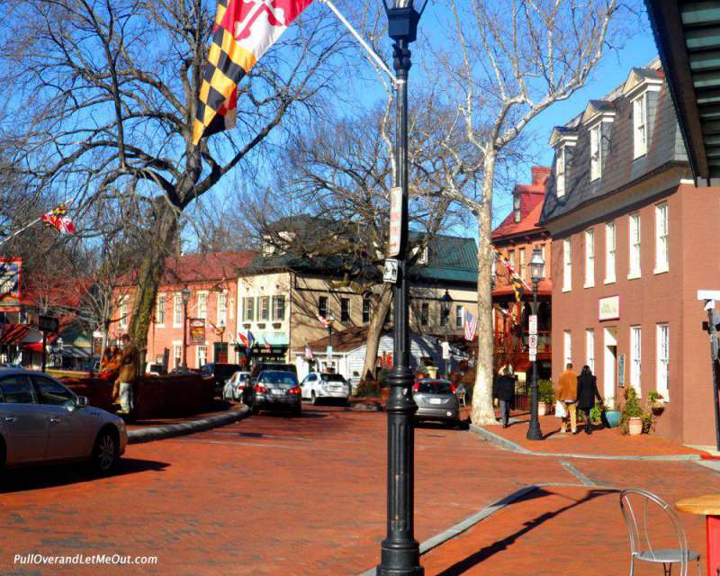 Charming cobble stone streets are dotted with shops and cafes.