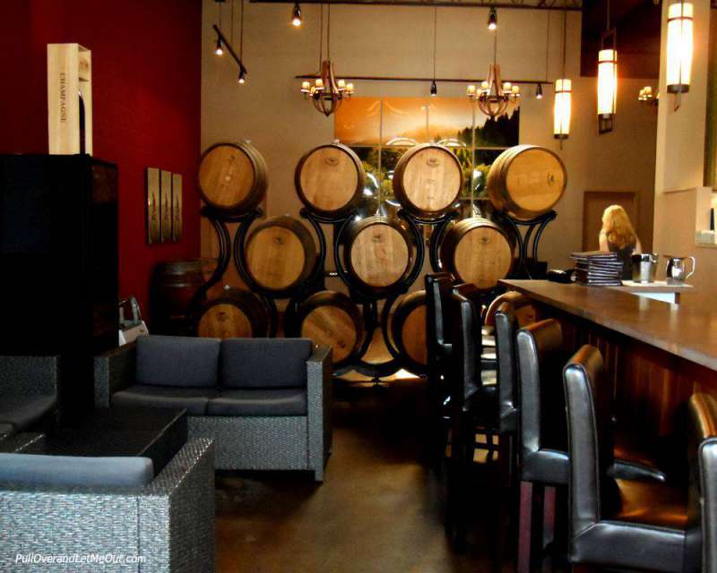 Interior of Mermaid Winery in Norfolk, VA