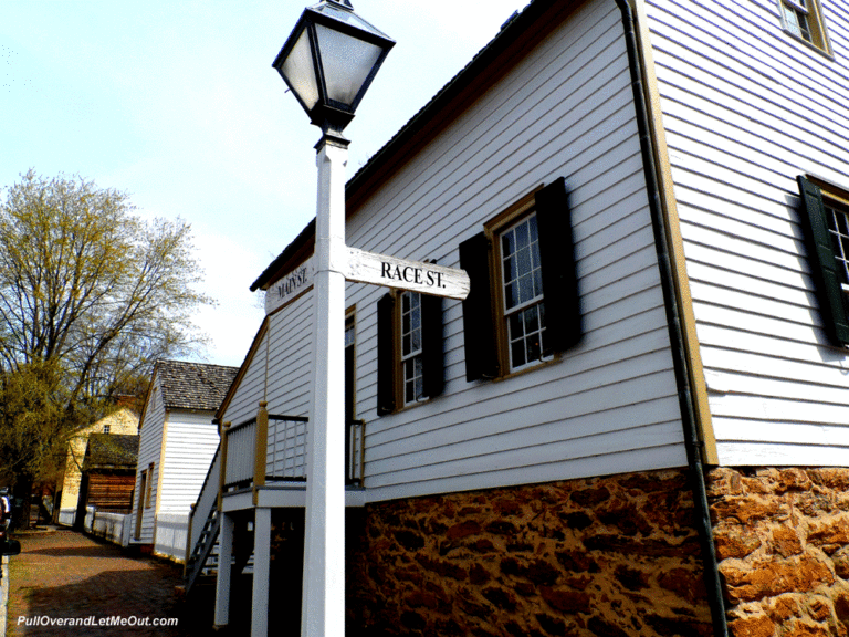 Home in colonial village at Old Salem in North Carolina PullOverAndLetMeOut