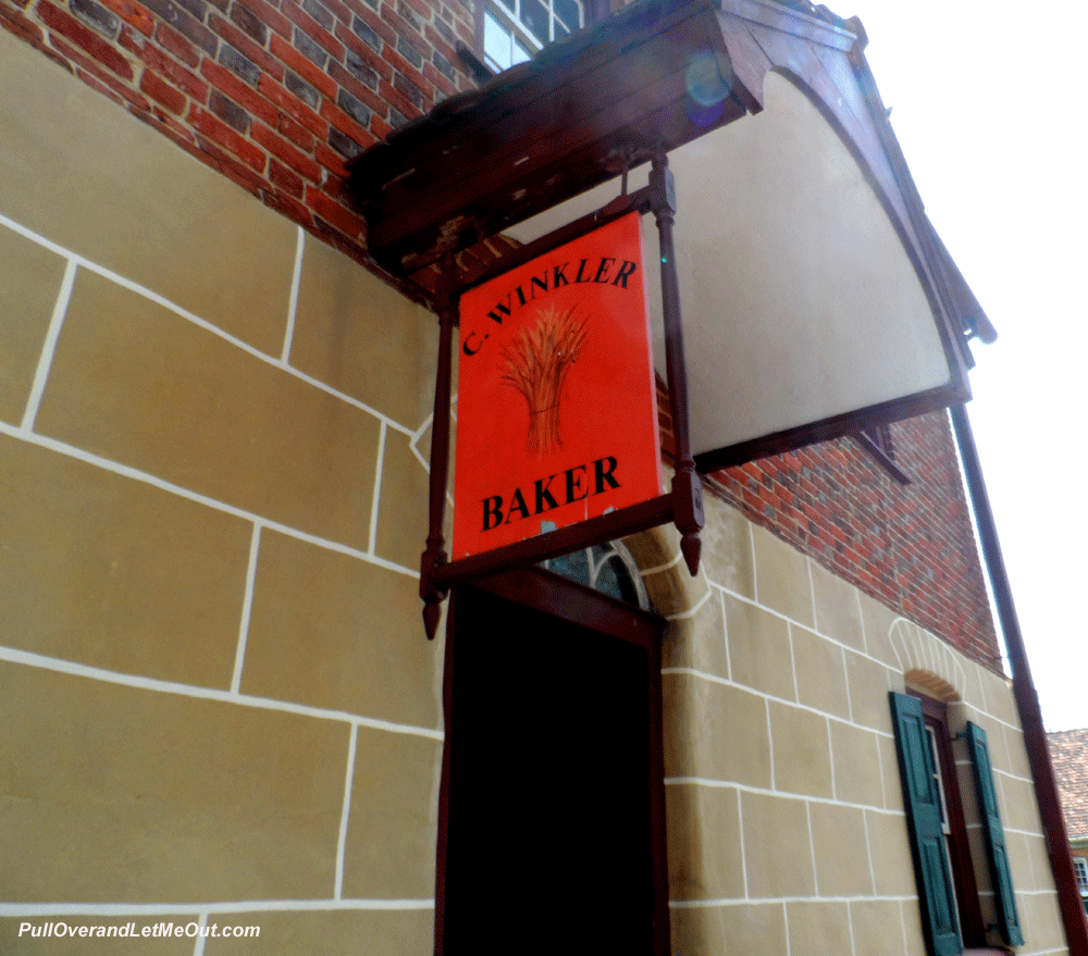 Winkler Bakery in Old Salem Winston-Salem PullOverAndLetMeOut