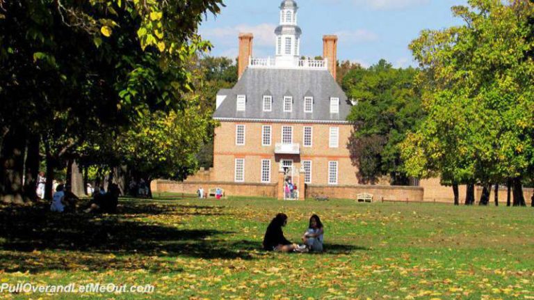 The Governor's Palace at Colonial Williamsburg, Virginia