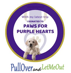 Paws for Purple Hearts logo