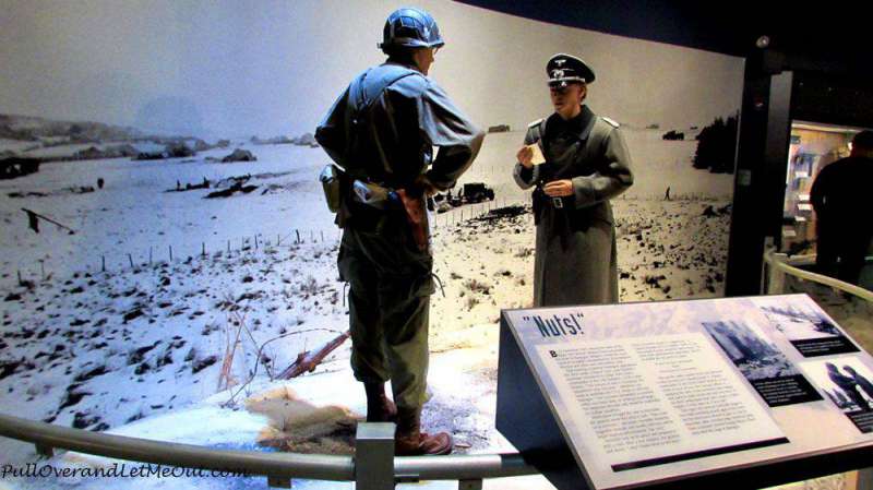 manequins depicting WWII at the Airborne & Special Operations Museum in Fayetteville, NC