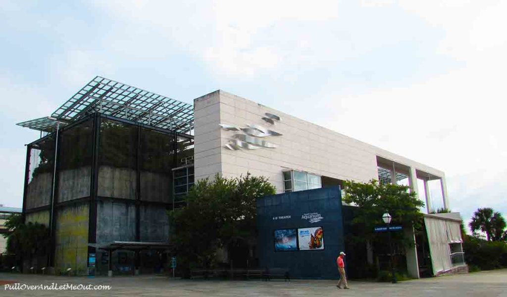 Exterior of the South Carolina Aquarium