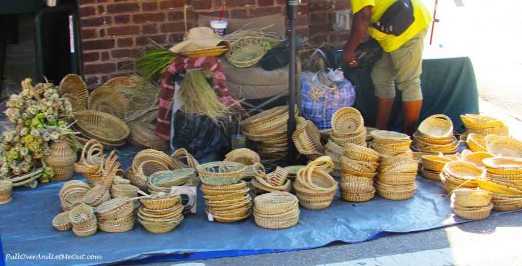 Sweet grass baskets for sale in Charleston, SC