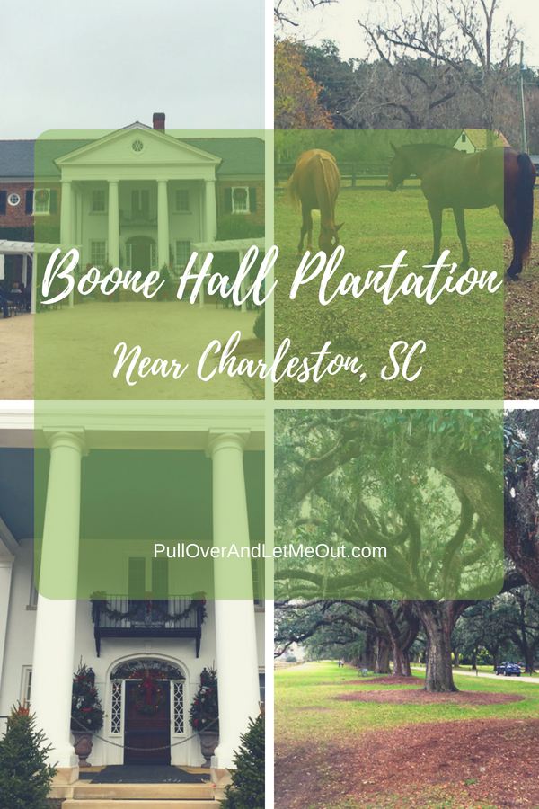 Boone Hall Plantation pin PullOverAndLetMeOut