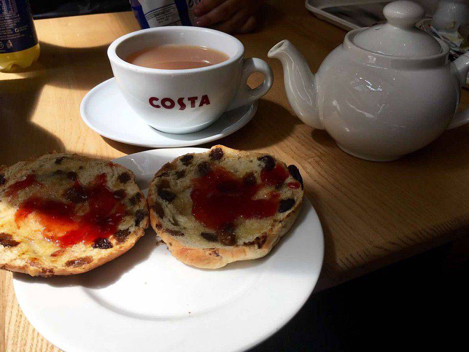 Cork tea and scones