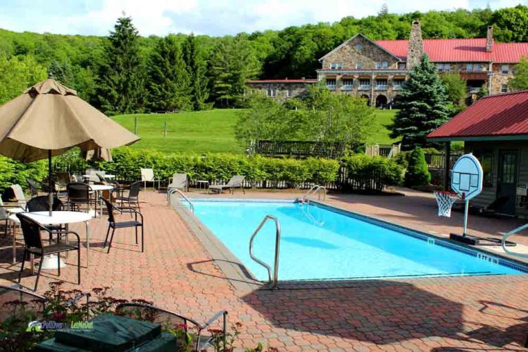 Pool at Mountain Lake Lodge Dirty Dancing