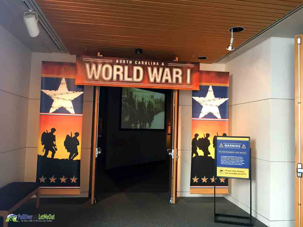 WWI Exhibit NC Museum of History PullOverandLetMeOut