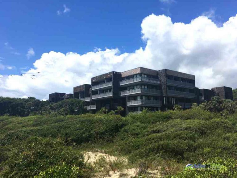 Condo building on a beach at Kiawah Island