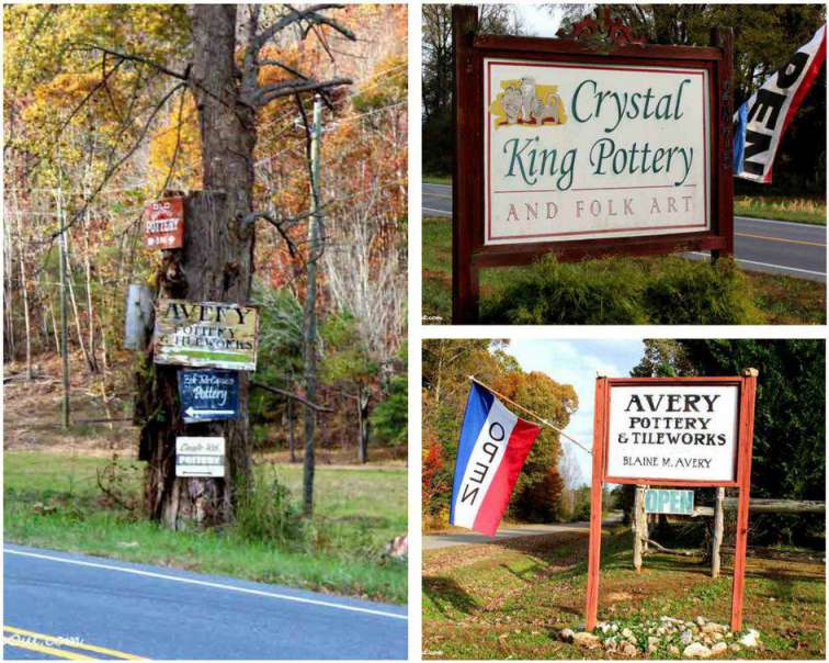 Seagrove Pottery signage PullOverandLetMeOut