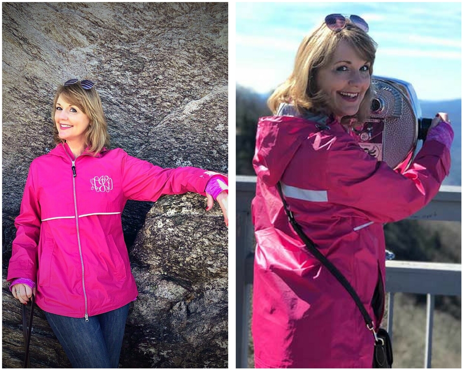 Pink Lily Rain Jacket PullOverandLetMeOut Travel Hacks