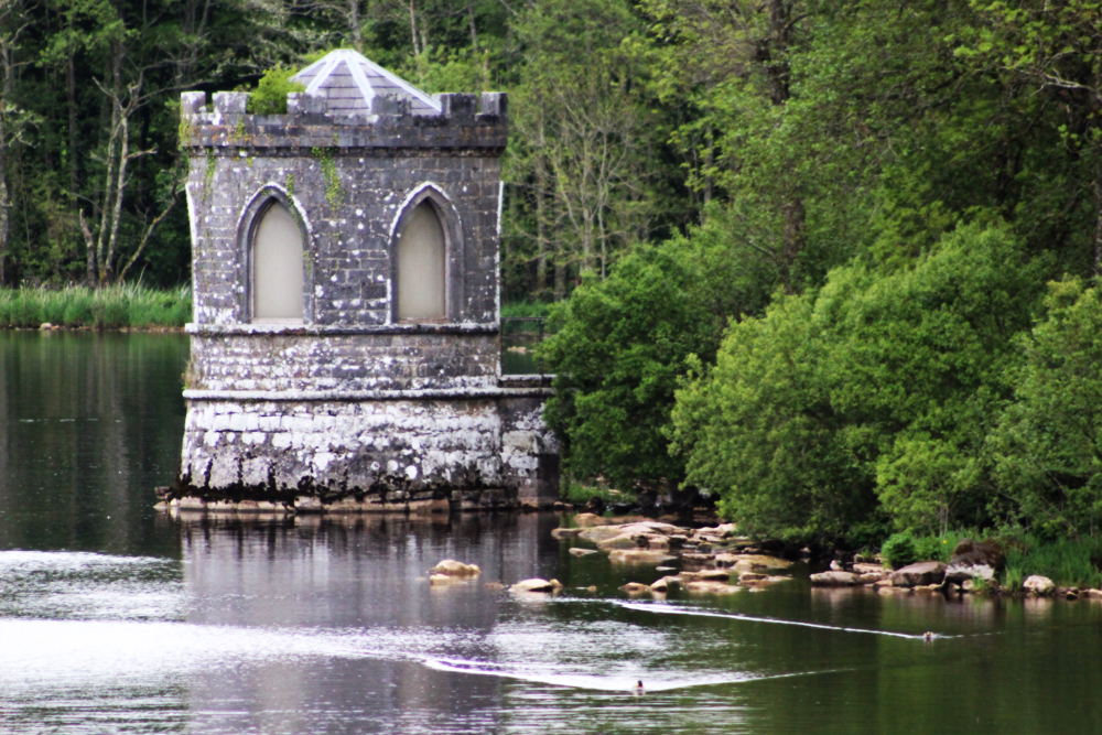 ancient bath house at Lough Key PullOverAndLetMeOut