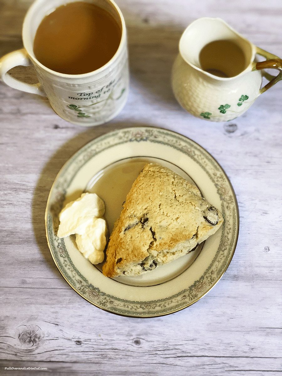 Cranberry-Scones-with-tea-and-clotted-cream-PullOverAndLetMeOut