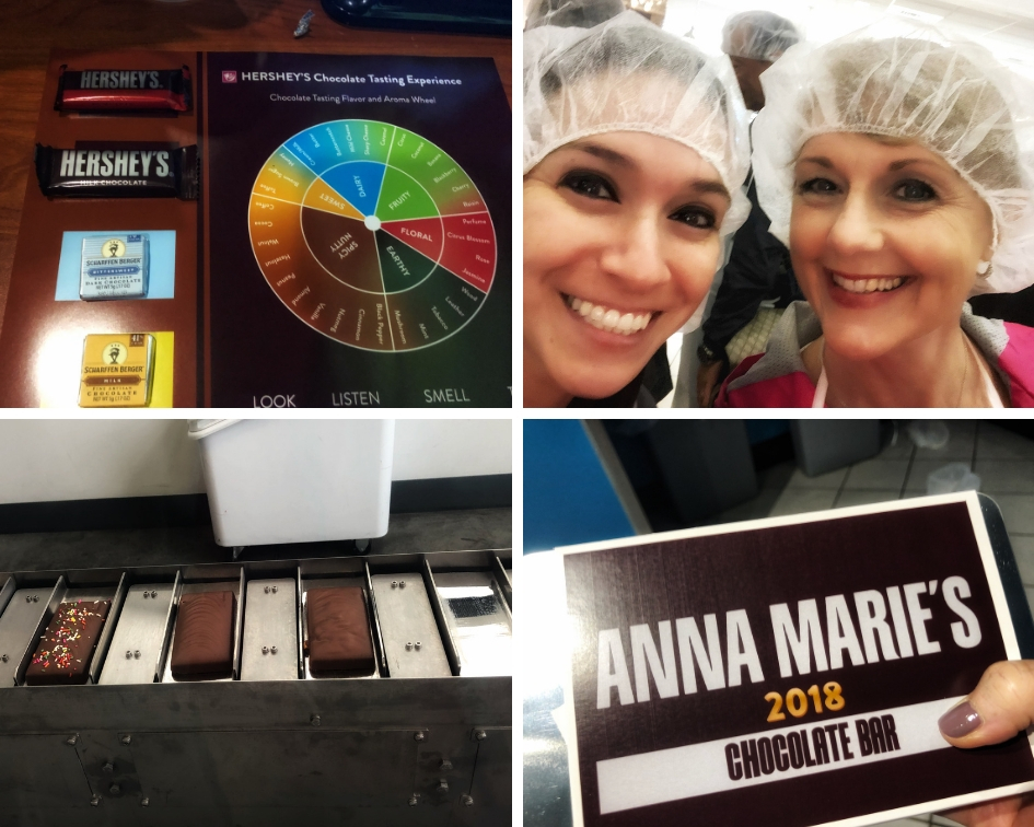 Hershey's Chocolate World Hershey Harrisburg PA tasting and make your own PullOverAndLetMeOut