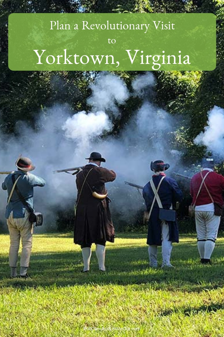 Located in the Tidewater region of Virginia, Yorktown is part of a colonial triangle of tourism. The low-lying locality is situated at the end of the Colonial Parkway and is a short drive from Williamsburg and Jamestown – two other important colonial settlements. #PullOverAndLetMeOut #Yorktown #Virginia #Historical #Travel #Colonial #KidFriendly #FieldTrips #RevolutionaryWar