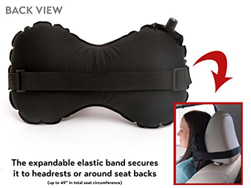 aircomfy inflatable neck travel pillow