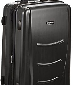Amazon Basics Hard Shell Carry On Spinner Suitcase Luggage - 22 Inch, Slate Grey