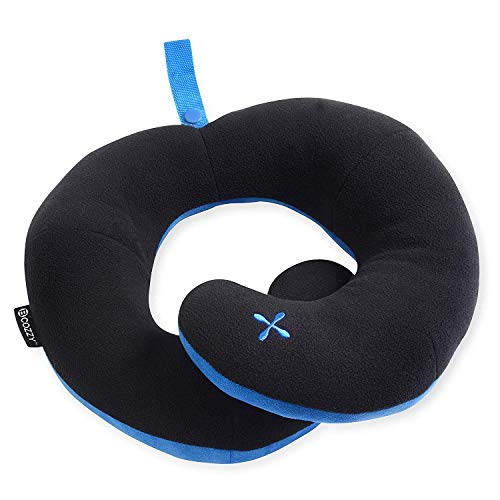 and Chin When Traveling and at Home Black /& Gray Fully Washable BCOZZY Bundle of 2 Chin Supporting Travel Pillows- Unique Patented Design Offers 3 Ergonomic Ways to Support The Head Neck