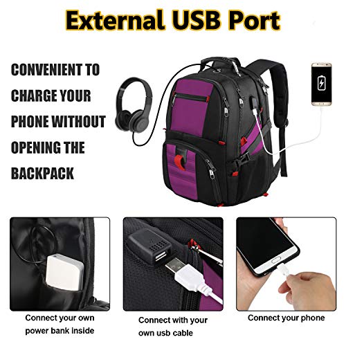 usb laptop backpack