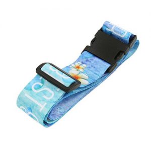 Colorpole Deluxe Luggage Belt Suitcase Strap Adjustable Lock 68' Inch