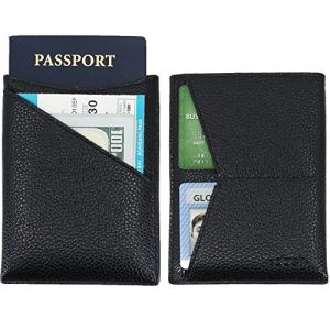 Dash Co. Passport Wallet : Minimalist RFID Sleeve for Travel Stops Electronic Pick Pocketing Works Against Identity…