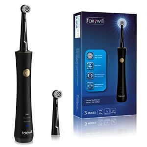 Fairywill Rotary Whitening Electric Toothbrush - For a Dentist like clean with 3 Modes, Waterproof with a built in Timer…
