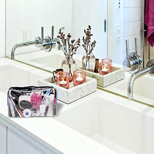 Extra-Large Capacity Clear Toiletry Travel Bag / Transparent Waterproof Leakproof / For Men and Women / Oversized (full… - Image 6