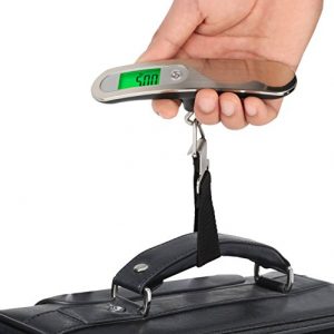 GPCT Digital Hanging Luggage Scale Strap 110LB/50KG W/Accurate Sensor