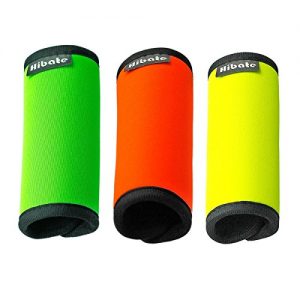Hibate Comfort Neoprene Luggage Handle Wrap Grip - Fluorescent Color