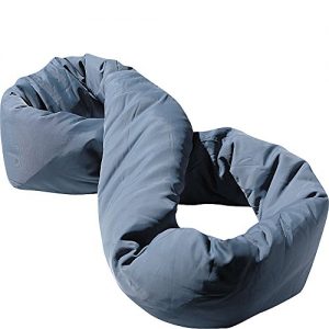 Huzi Infinity Pillow - Versatile Soft Neck Support Scarf Travel Pillow for Sleep in Flight Airplane