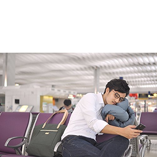 Huzi Infinity Pillow - Versatile Soft Neck Support Scarf Travel Pillow for Sleep in Flight Airplane - Image 8