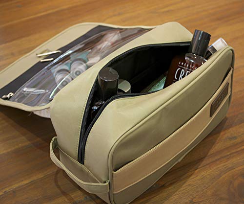 Kozier Toiletry Bag for Men & Women - Dopp Kit, Compact Hanging Travel Toiletries Organizer, Small with Clear Waterproof… - Image 5