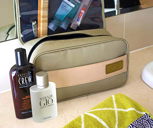 Kozier Toiletry Bag For Men Women Dopp Kit Compact Hanging Travel Toiletries Organizer Small With Clear Waterproof Pulloverandletmeout Com