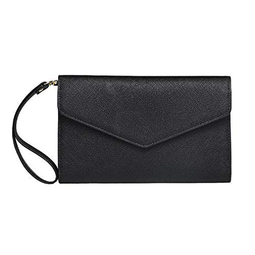 Krosslon Rfid Passport Holder Wristlet Travel Wallet Documents Organizer Purse - Image 7