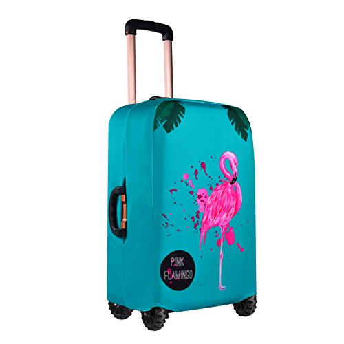 ALAZA Dinosaur Polyester Luggage Travel Suitcase Cover Case Protector 