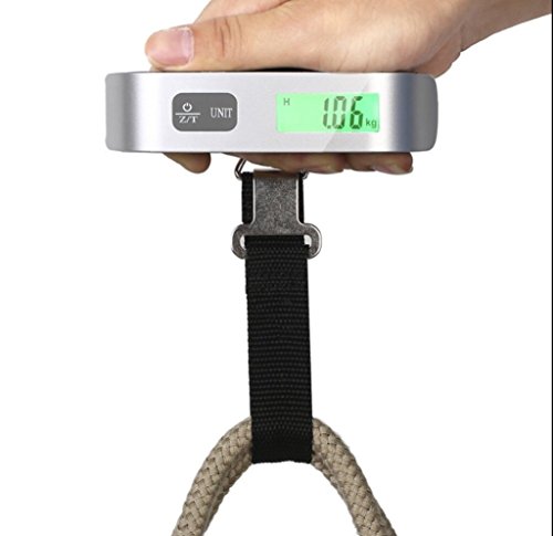 Luggage Scale, KZ 110lb/50kg Hanging Luggage Weight Scale for Travel - Image 6