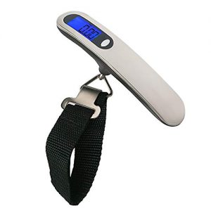 Luggage Scale, Kamlif Digital Suitcase Hanging Scale 110Lbs Handheld Baggage Weight Scale for Travel with Tare Function