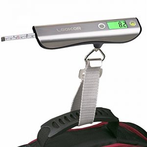 Luggage Scale, LEOKOR Hand Scales with Tape Measure for Travel Baggage Weight