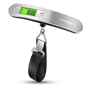 Digital Luggage Scale Gift for Traveler Suitcase Handheld Weight Scale 110lbs