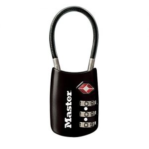 Master Lock 4688DPNK Breast Cancer Research Foundation TSA Resettable Travel Lock, Pink