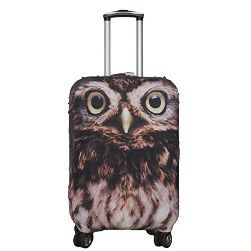 3D Animal Print Print Luggage Protector Travel Luggage Cover Trolley Case Protective Cover Fits 18-32 Inch 