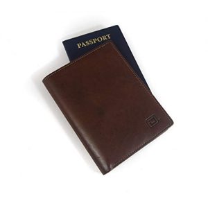 RFID Passport Wallet in Italian Leather - Top Quality Leather - RFID Blocking Passport Wallets