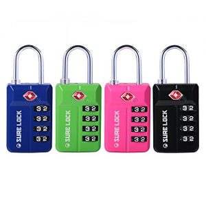 TSA Approved Travel Luggage Locks, Open Alert Combination Lock for School Office & Gym Locker,Toolbox, Pelican Case,Easy…