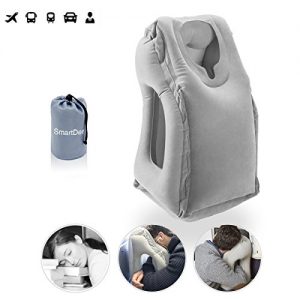 SmartDer Inflatable Travel Pillow, Airplane Pillow, Neck Pillow for Airplane Travel, Travel Pillows for Airplanes…